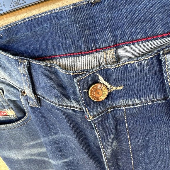 Diesel Bootzee Stretch Slim Bootcut Denim Jeans. 32W x 33L - Picture 5 of 7